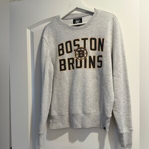 47 Gray Boston Bruins  Sweater hockey nhl